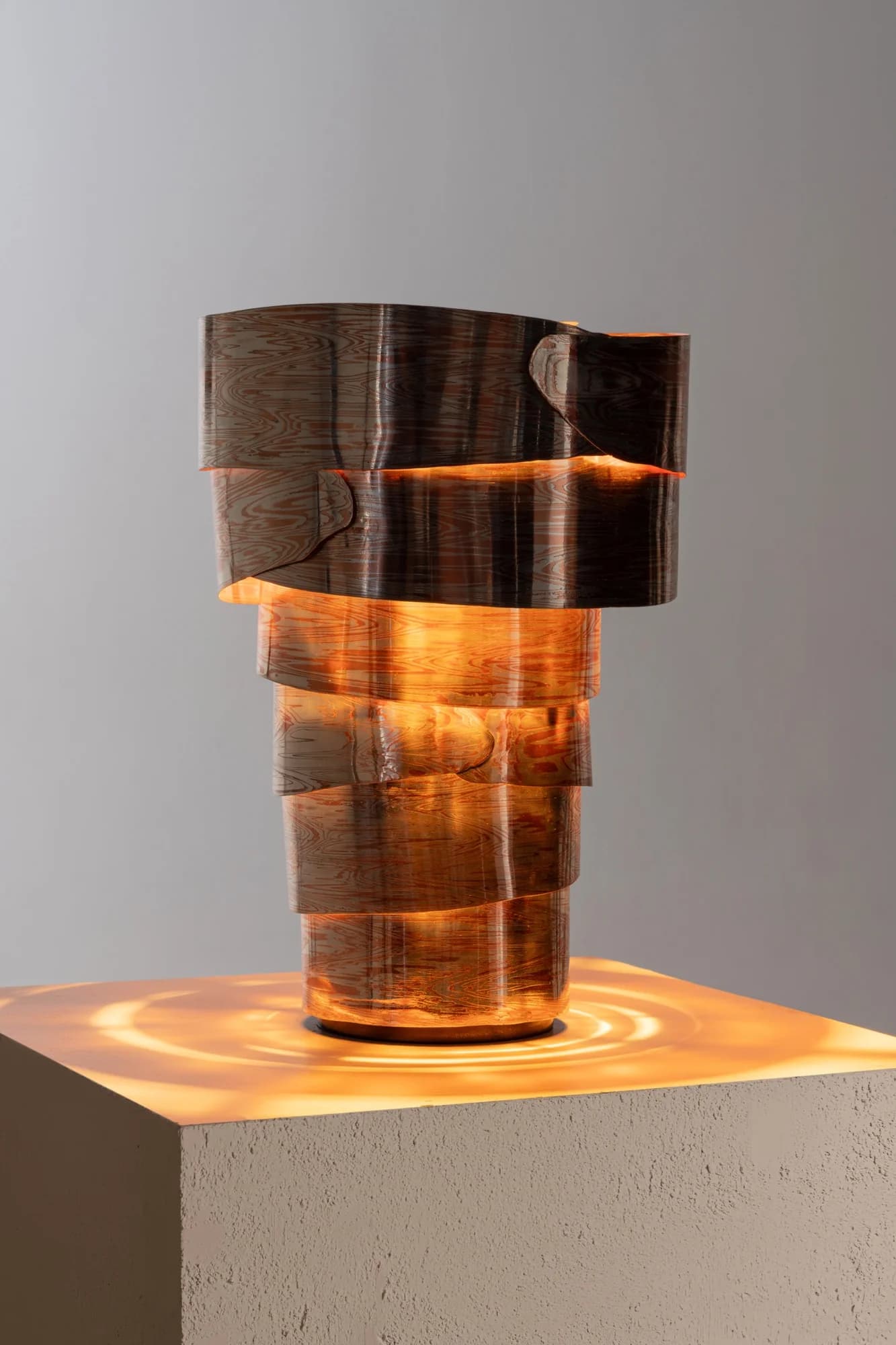 Lamp “Layers of Memory”